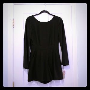 GB black romper NWT